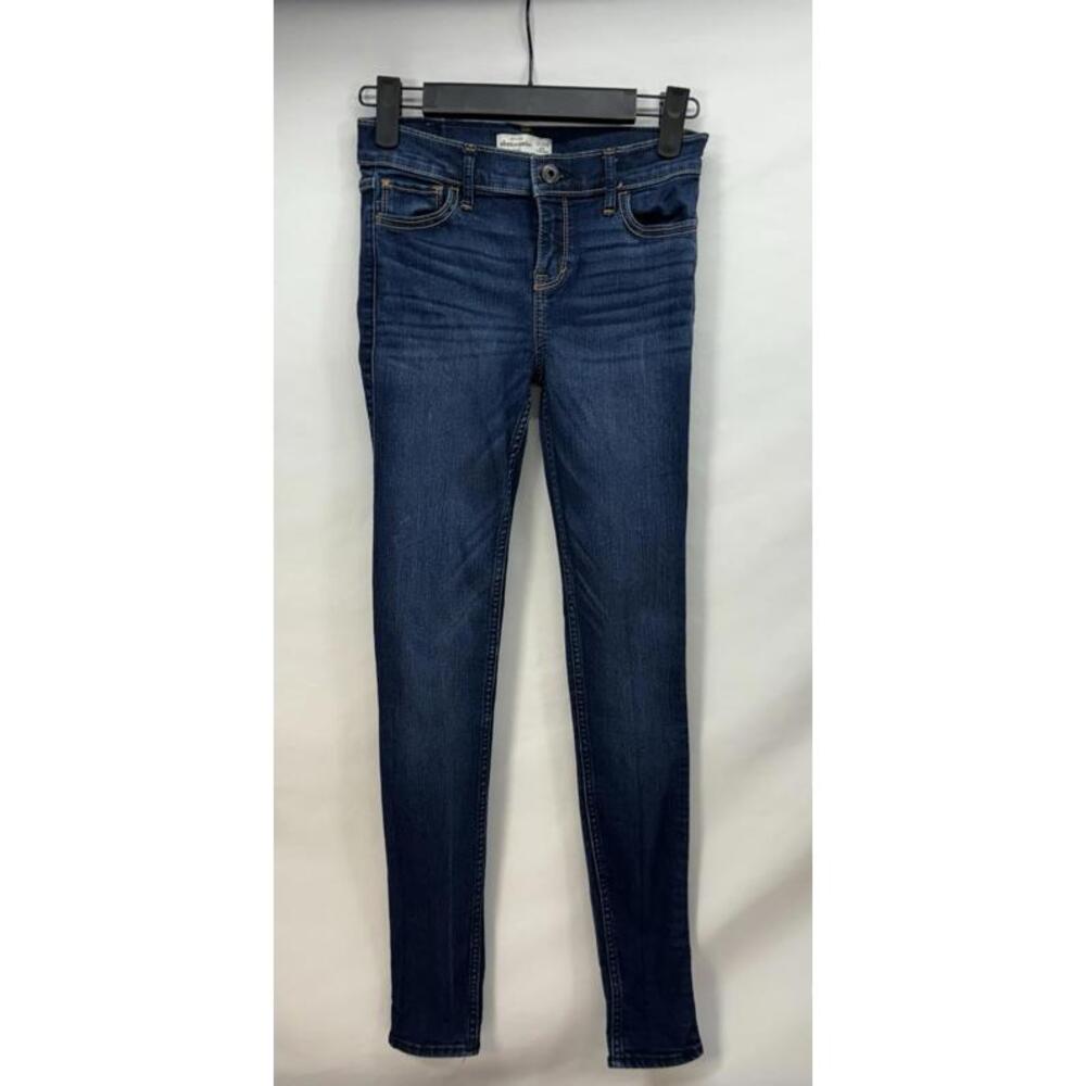 Ambercrombie Kids Skinny Stretchy Jeans Dark Blue Size 14 Slim